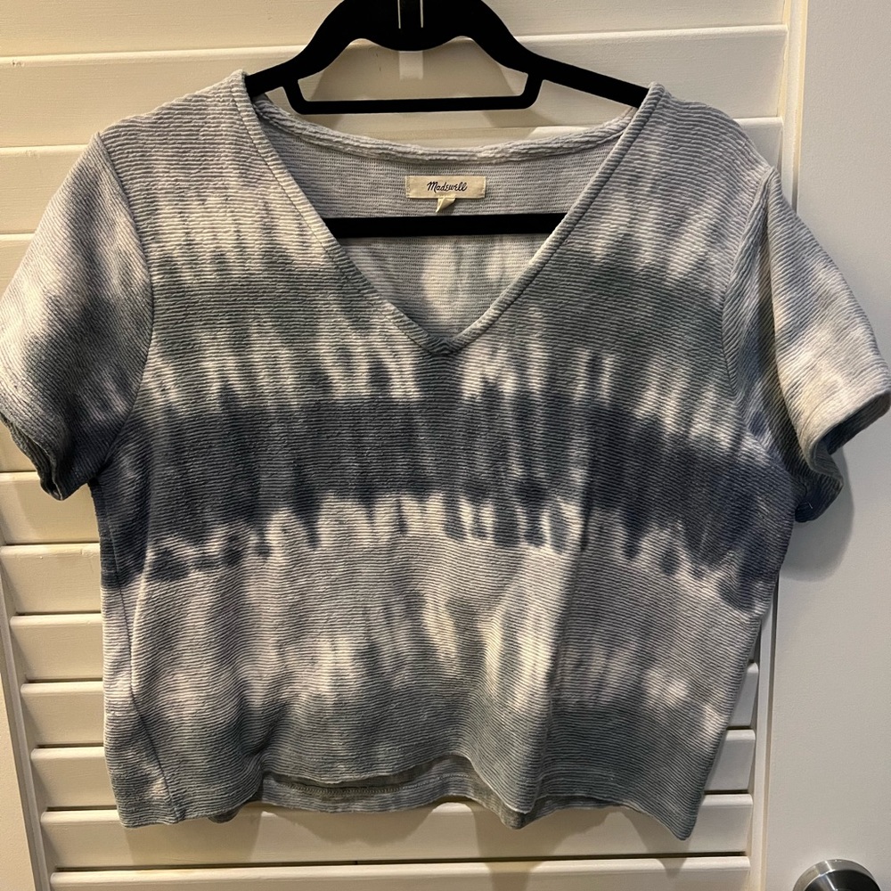 Madewell cropped tshirt